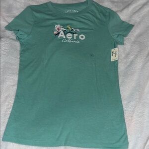Aeropostale Teal Short Sleeve Tee